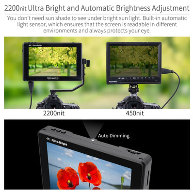 Feelworld LUT7S 7" 4k Monitor