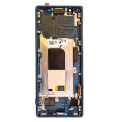 REFURB LCD Screen Repair Screen for Sony Xperia 5 with Frame -Blue