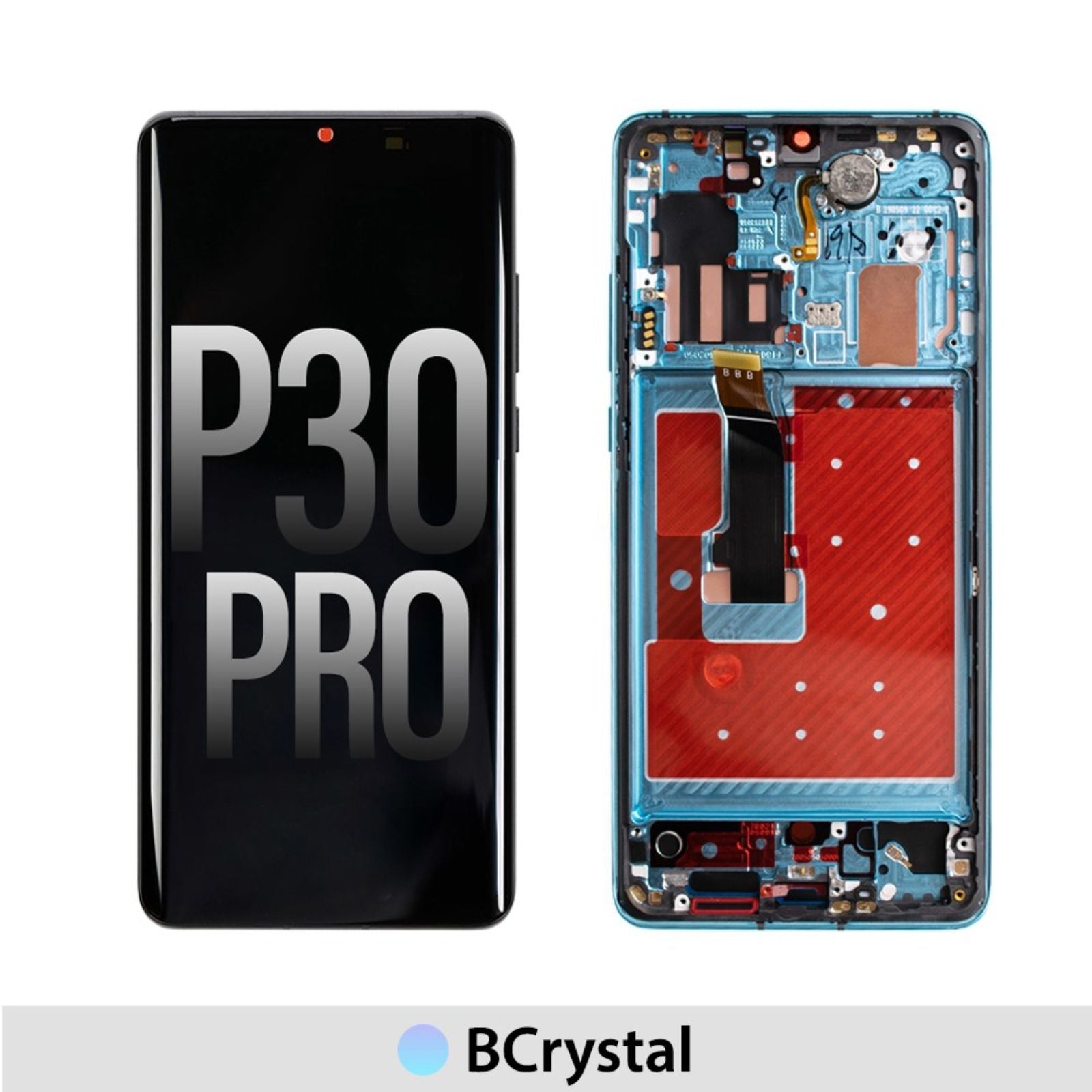 REFURB LCD Screen Repair for Huawei P30 Pro with Frame -Breathing Crystal MyMobile