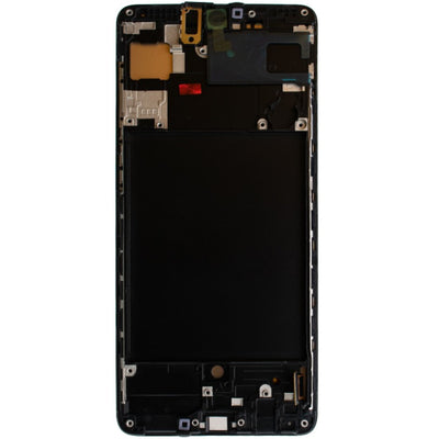 Samsung Galaxy A71 A715F AMPLUS OLED Screen Replacement Digitizer with Frame-Prism Crush Black