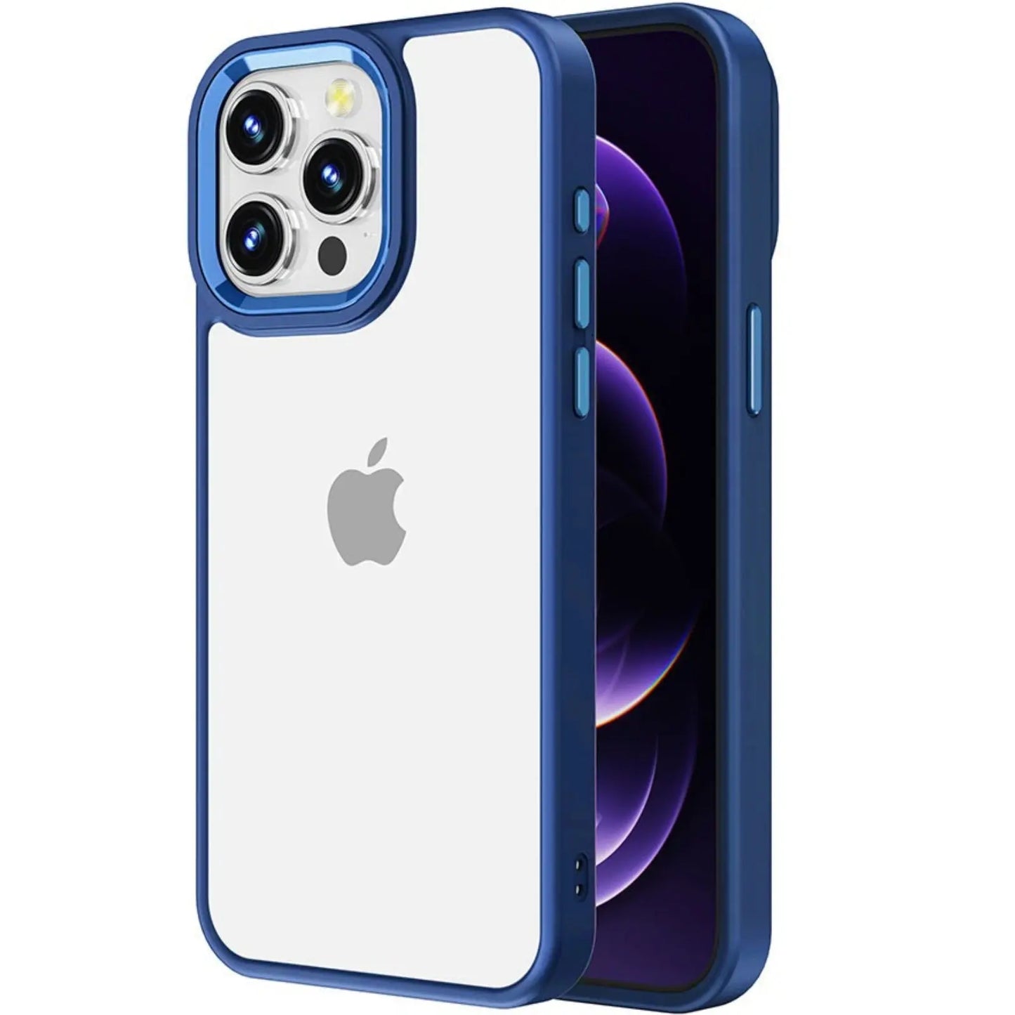 Metal Camera Lens Protection Shockproof Case for iPhone 15 Plus