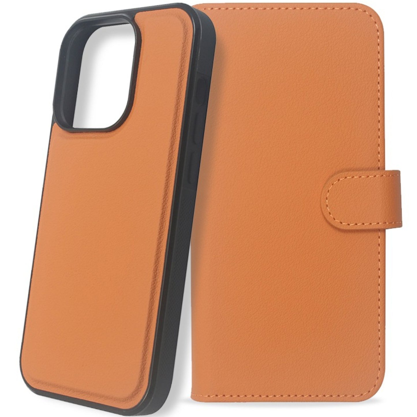 Redefine 2 In 1 Detachable Magnetic Flip Leather Wallet Case For Iphone 14 Pro