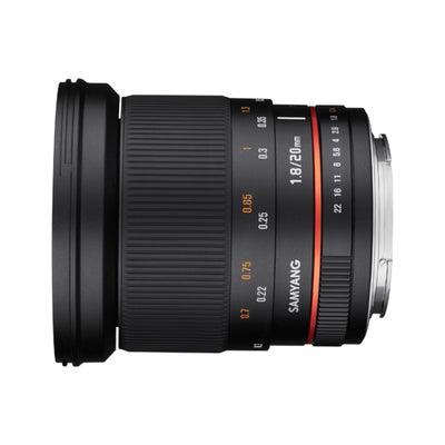 Samyang 20mm F1.8 ED AS UMC