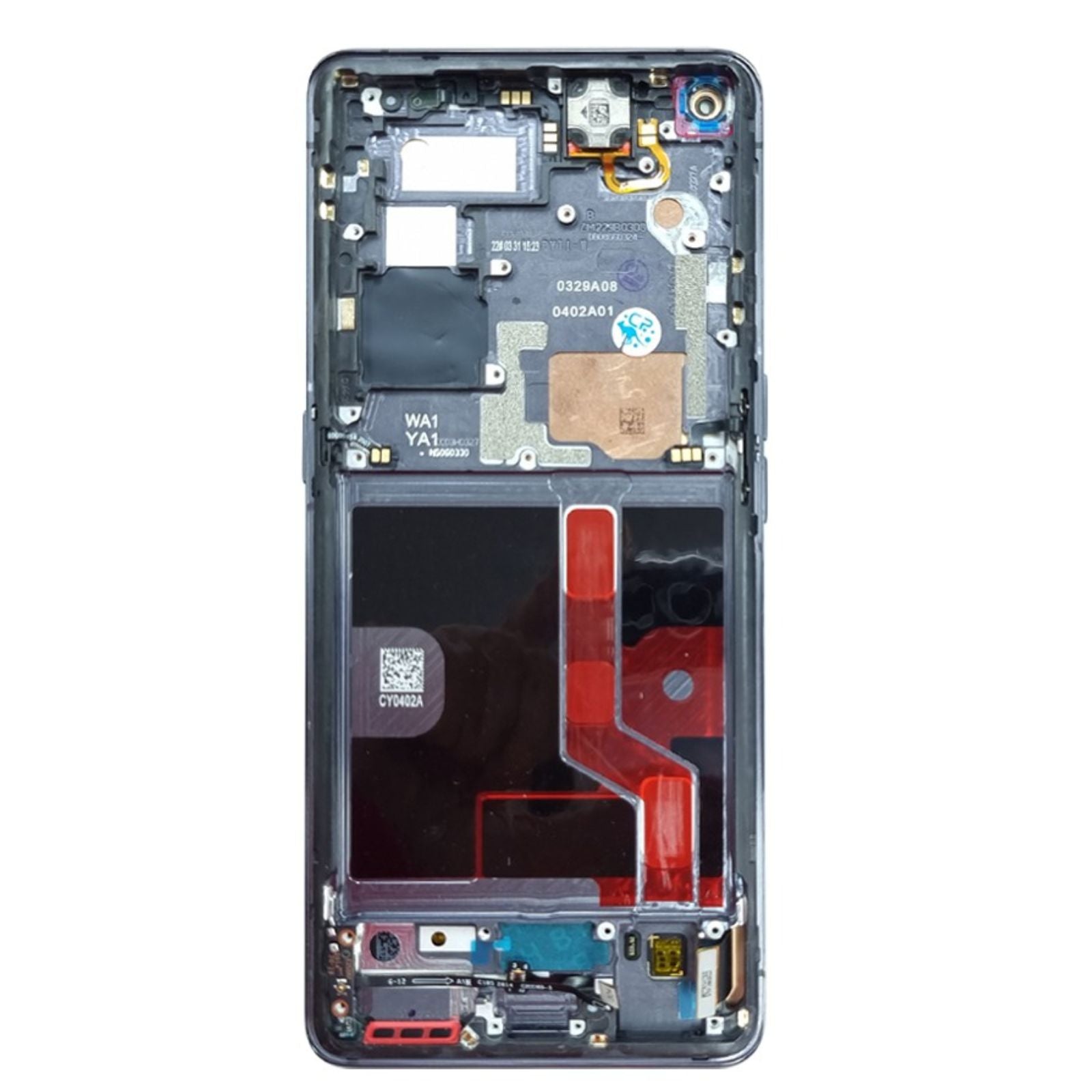 (Service Pack) LCD Screen Repair for OPPO Find X2 Pro 4903836 with Frame -Lamborghini Edition MyMobile