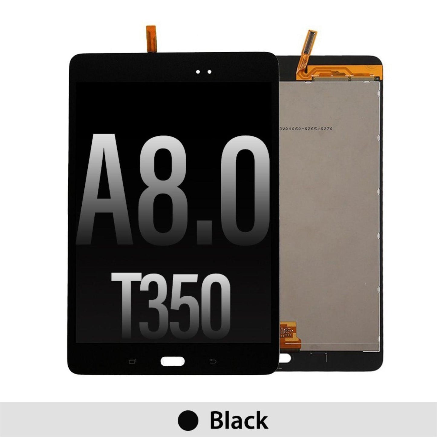 REFURB LCD Screen Repair for Samsung Galaxy Tab A 8.0 (2015) T350 (Wi-Fi) -Black MyMobile