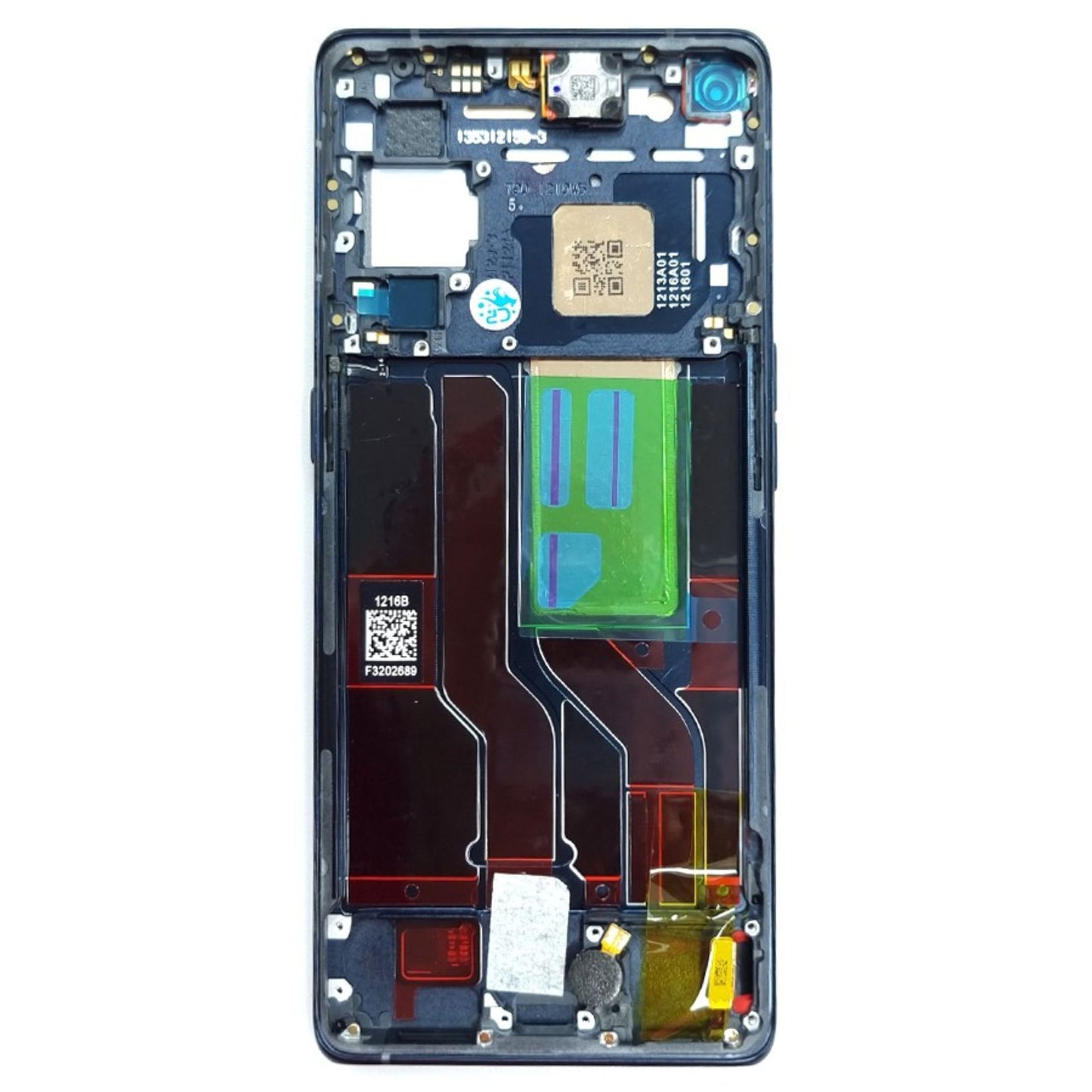 (Service Pack) LCD Screen Repair for OPPO Find X3 Neo 4906179 with Frame -Black MyMobile