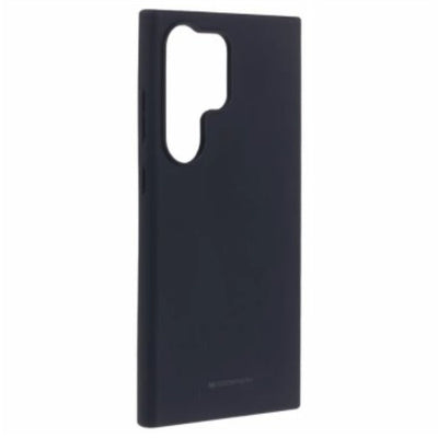 Mercury Soft Feeling Jelly Cover Case for Samsung Galaxy S25 Ultra-Black MyMobile