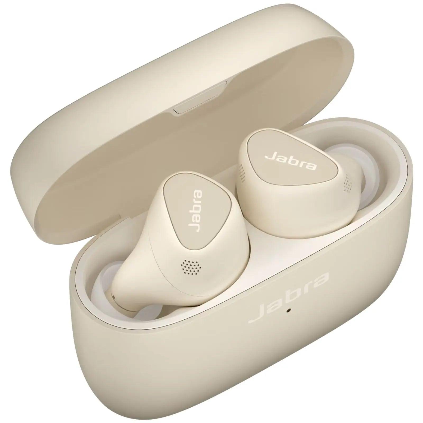 Jabra Elite 5 True Wireless Earbuds Gold Beige Jabra