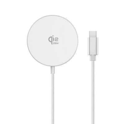 REDEFYNE Qi2.2 25W Magnetic Wireless Charging Pad - Silver