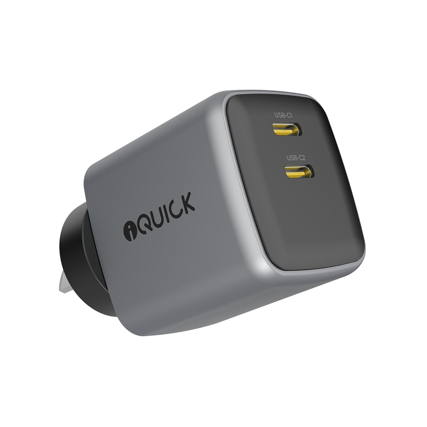 iQuick NANO ENERGY 2 30W PD3.0 Dual USB-C Ports Charging Adapter