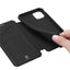 Dux Ducis Skin-x Series Magnetic Flip Case Cover For Iphone 12 Mini 5.4-black - MyMobile