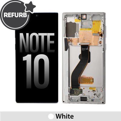 Samsung Galaxy Note 10 OLED Screen Replacement Digitizer with Frame N970F (Refurbished)