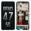 (Service Pack) LCD Screen Repair for OPPO Reno4 Z 5G 4904261 with Frame -Black MyMobile