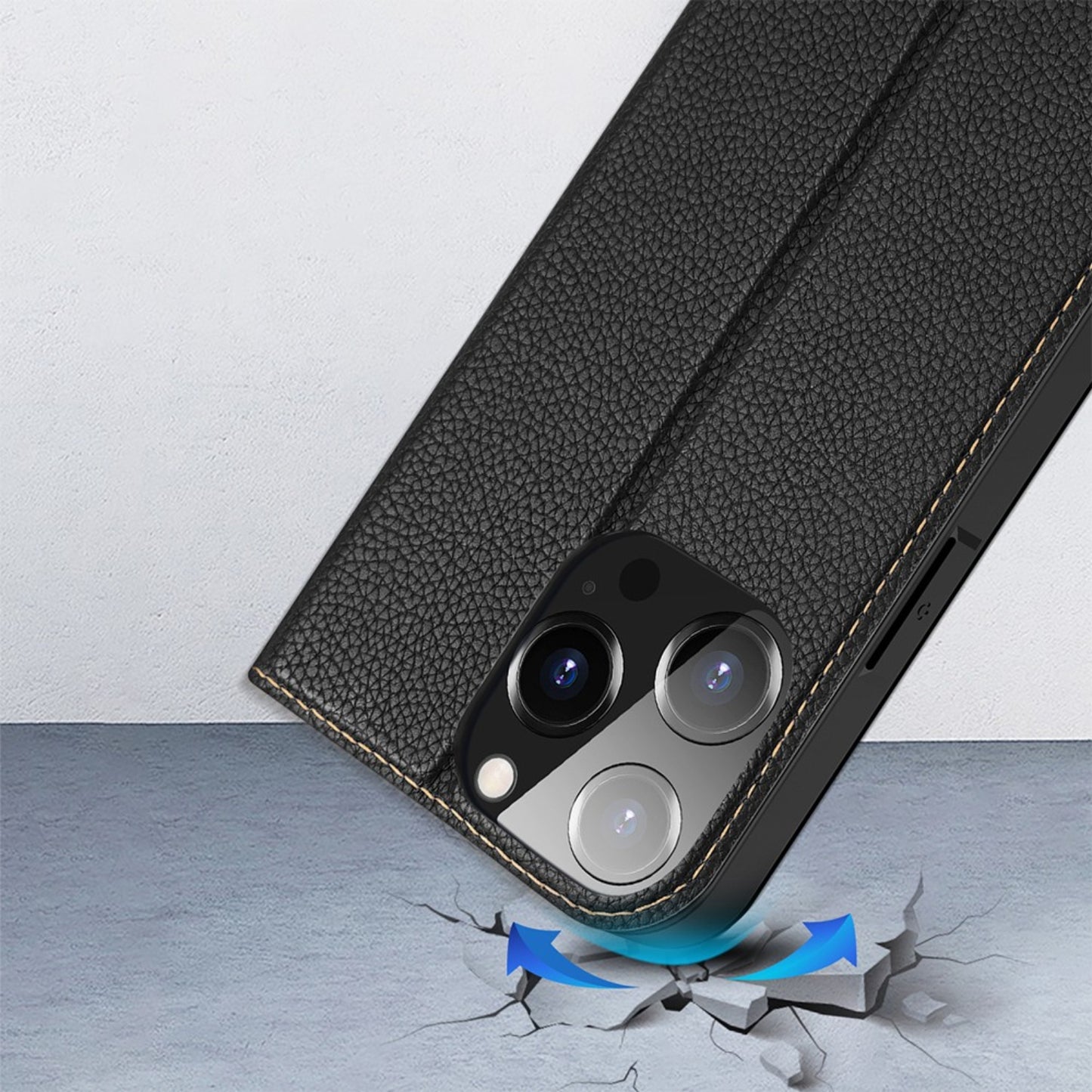 Dux Ducis Skinx2 Series Magnetic Flip Case Cover For Iphone 14 Pro Max