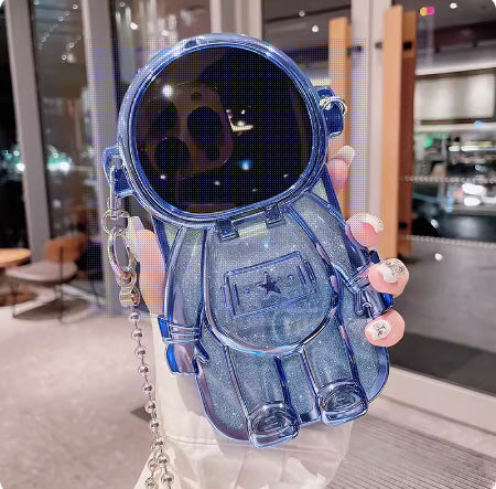 Applicable Electroplating TPU Astronaut Phone Case For iPhone 15