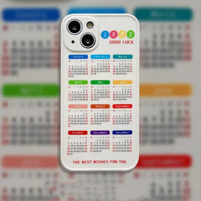 Simple Creative Calendar Printing Mobile Phone Case Online Only