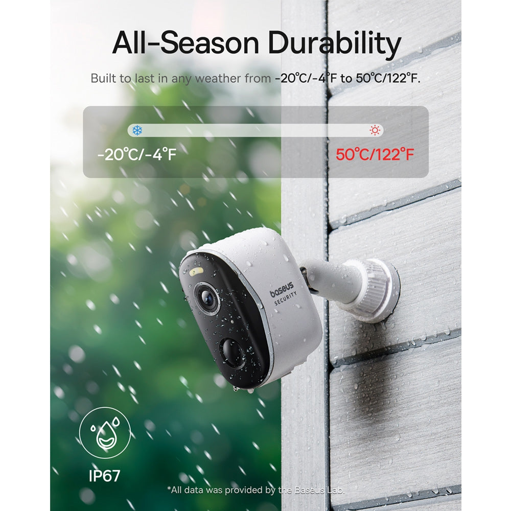 Baseus Security N1 Plus Series Outdoor Camera 2K