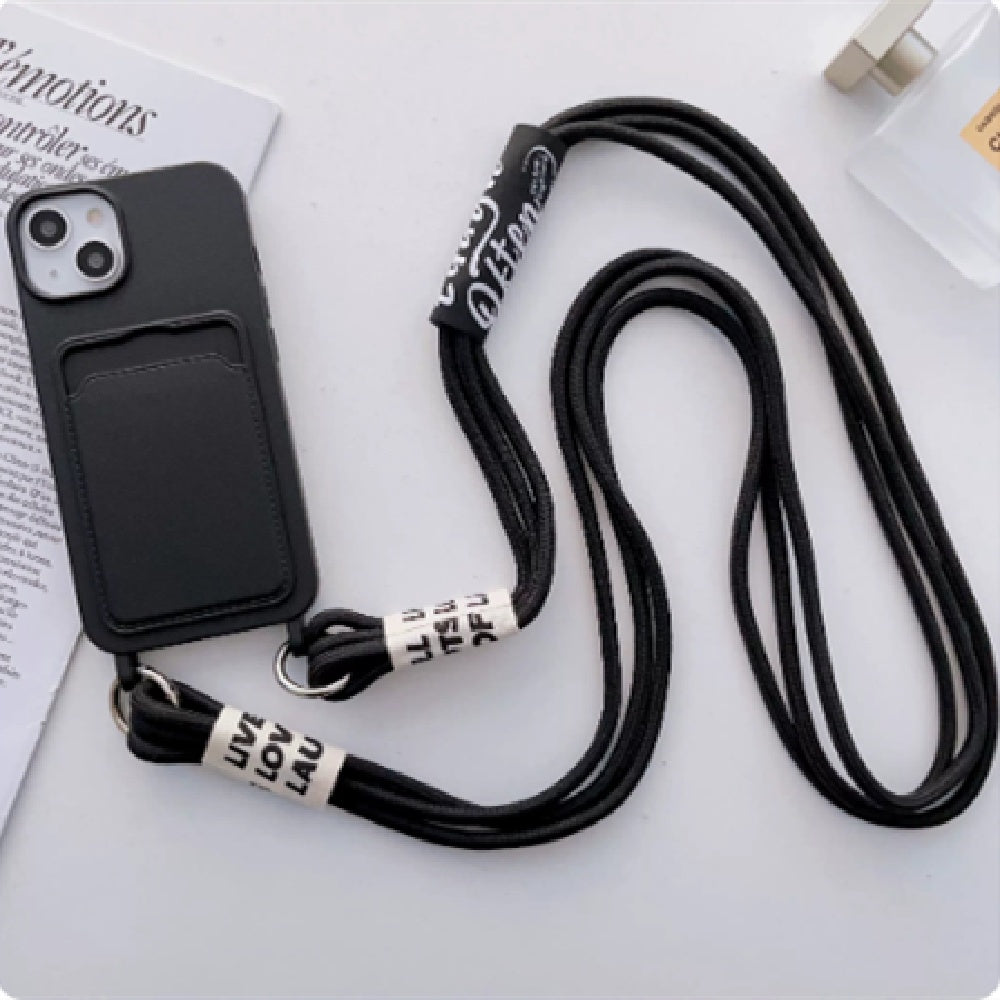 Phone Case With Detachable Lanyard For iPhone 15