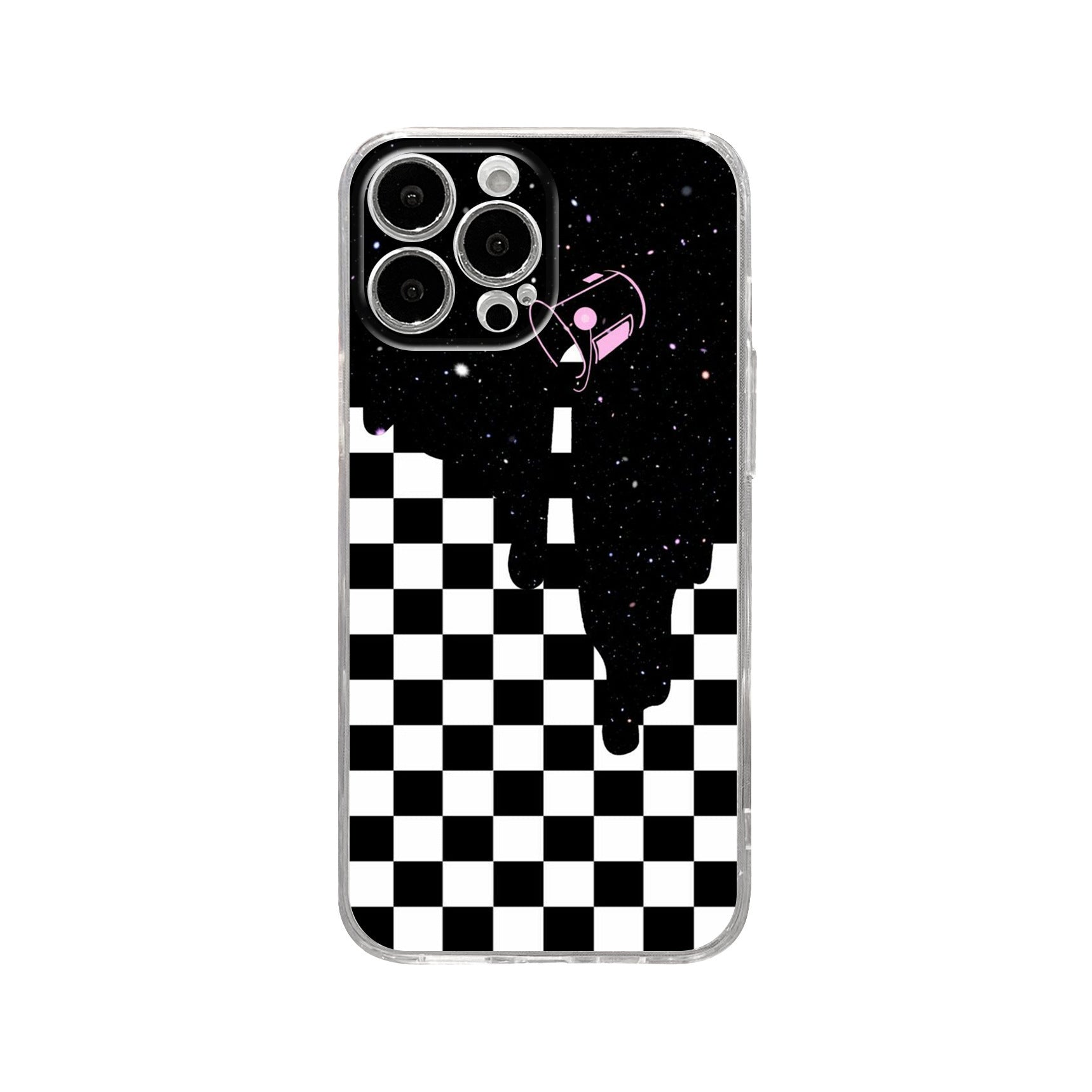 Checkerboard Print Mobile Phone Soft Case - MyMobile