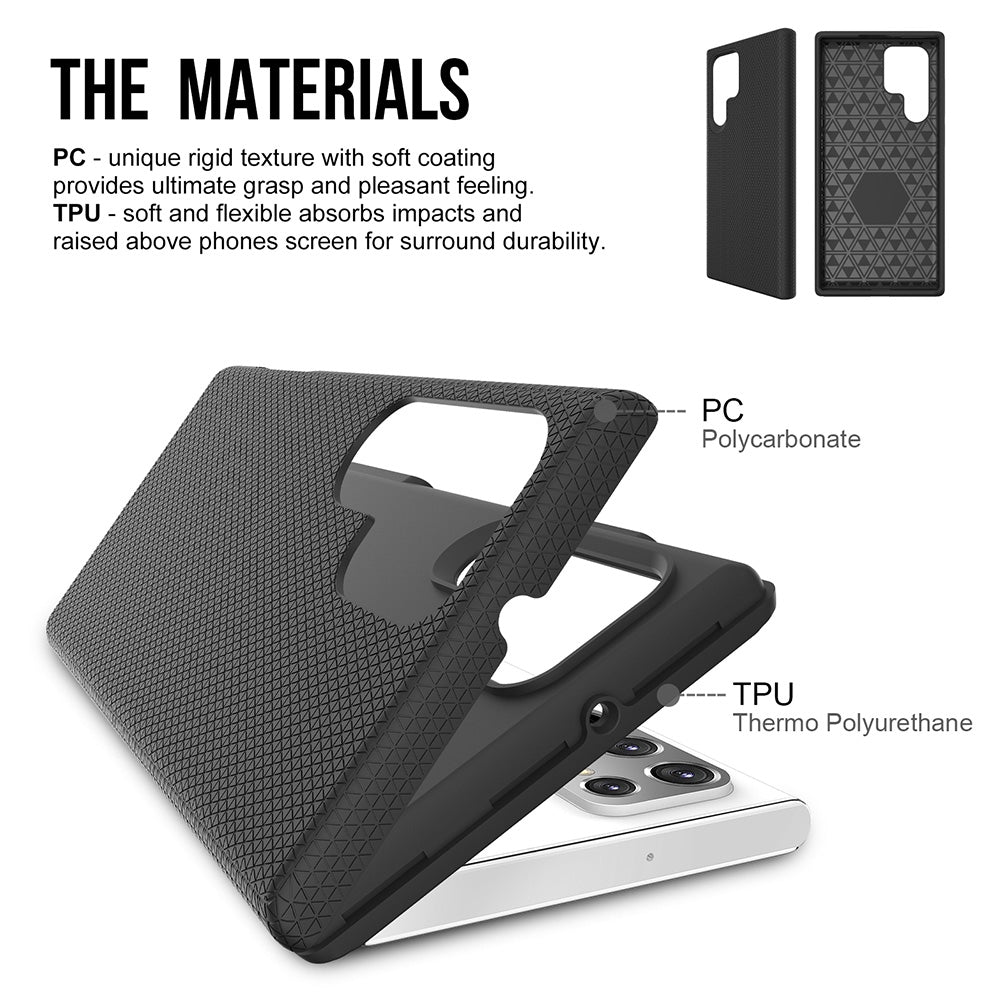 Rhinos Rugged Shockproof Case for Samsung Galaxy S23 Ultra