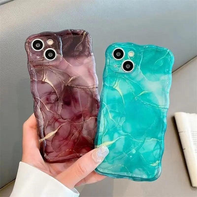 Blooming Marbling Color Drop-resistant Phone Case Online Only