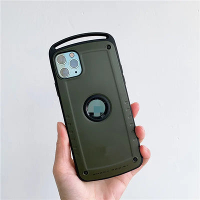 Creative Solid Color Frosted Fall Protection Case Phone Case Online Only