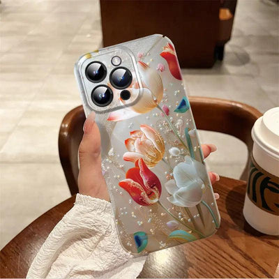 Pearl Flower Phone Case Protective Case Online Only