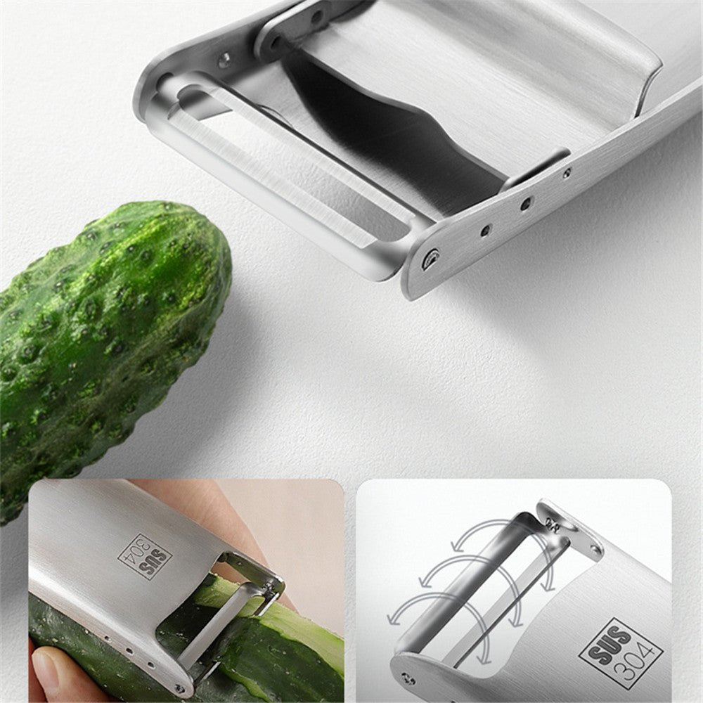 304 Stainless Steel Peeling Knife Melon Planer Multi - Function Peeler Grater Vegetable And Fruit Scraping Knife Kitchen Tools - MyMobile