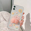 Three-dimensional Piggy Butt Phone Case Pinch Music Silicone Case For iPhone 15