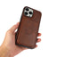 Leather Case Card Insertion Magnetic Wallet Protection Case Phone Case