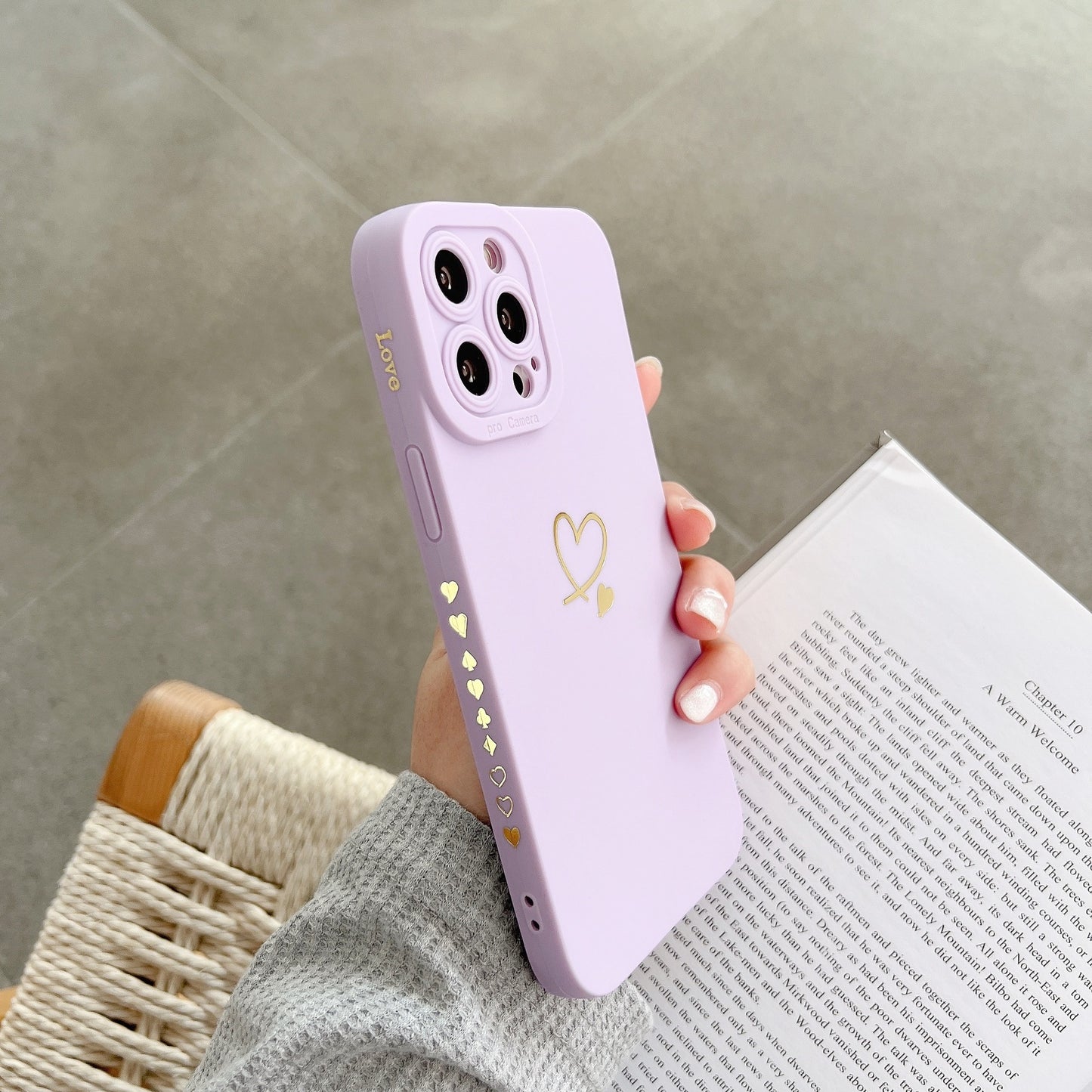 Soft Love Phone Case Shockproof Bumper Silicone Back Cover For iPhone 14