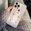 Christmas Snowman Mobile Phone Case Transparent Bracket Online Only