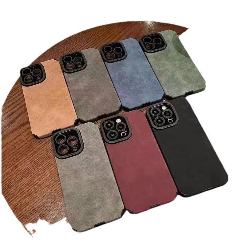 Korean Style Suede Drop-resistant Phone Case For iPhone 16