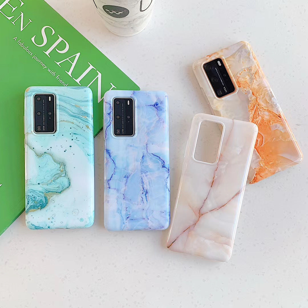 Marbled Huawei phone case For Huawei P 40