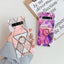 Marble splicing geometric electroplated mobile phone case Online Only