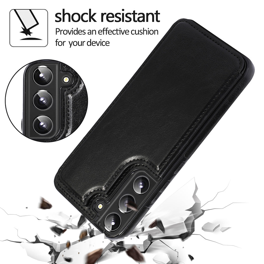 Back Flip Leather Wallet Cover Case for Samsung Galaxy S23 Plus