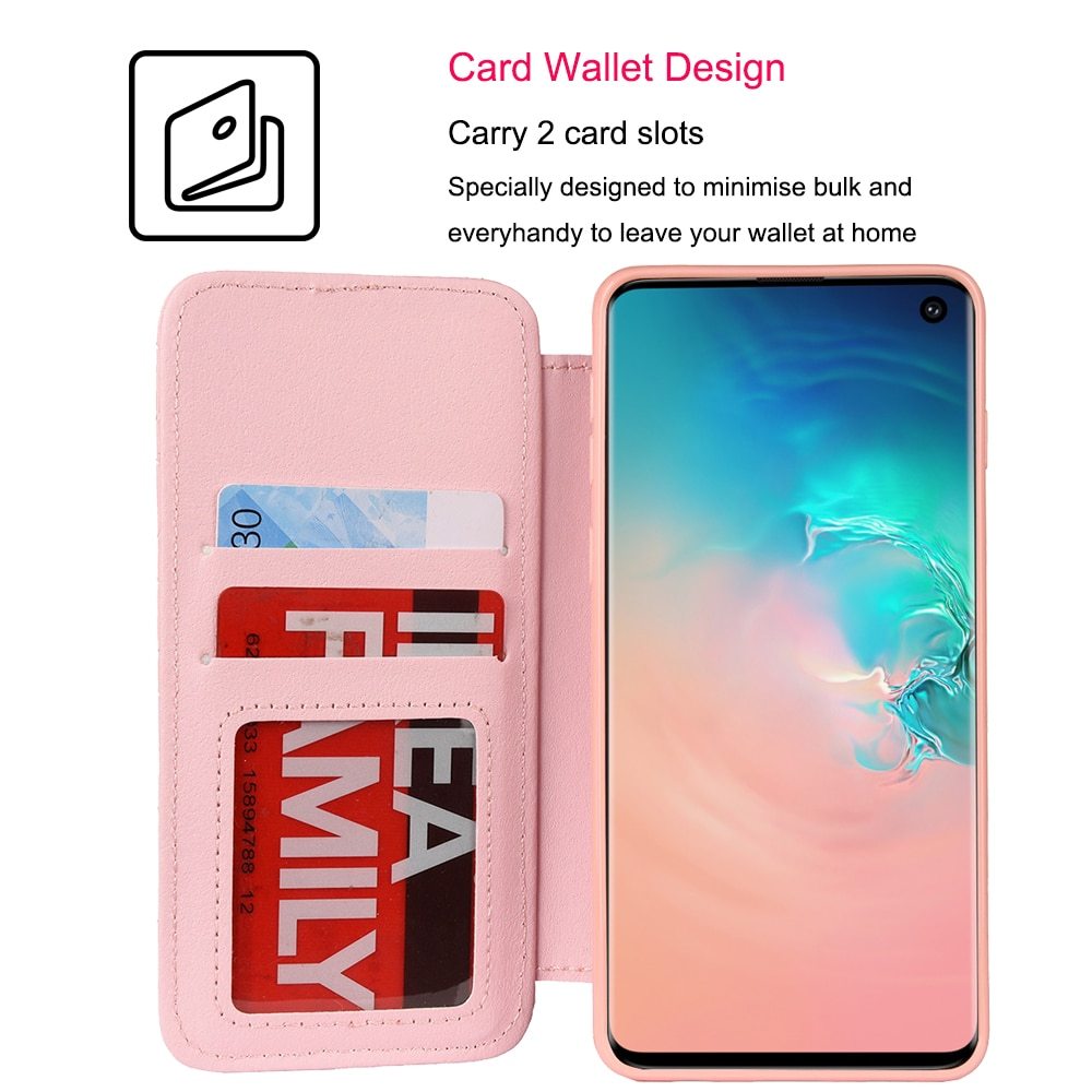 Crown Card Leather Case for Samsung Galaxy S10