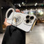 Frosted Rotating Gyro Magnetic Bracket Phone Case For iPhone 15