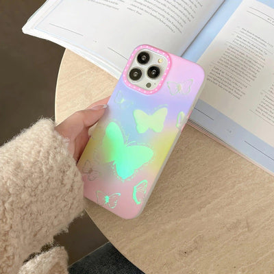 Magic Laser Butterfly Mobile Phone Case Online Only