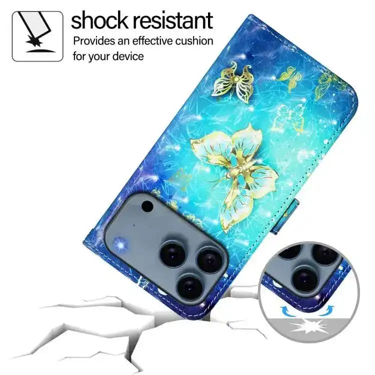 3D Painting Horizontal Flip Leather Phone Case MyMobile