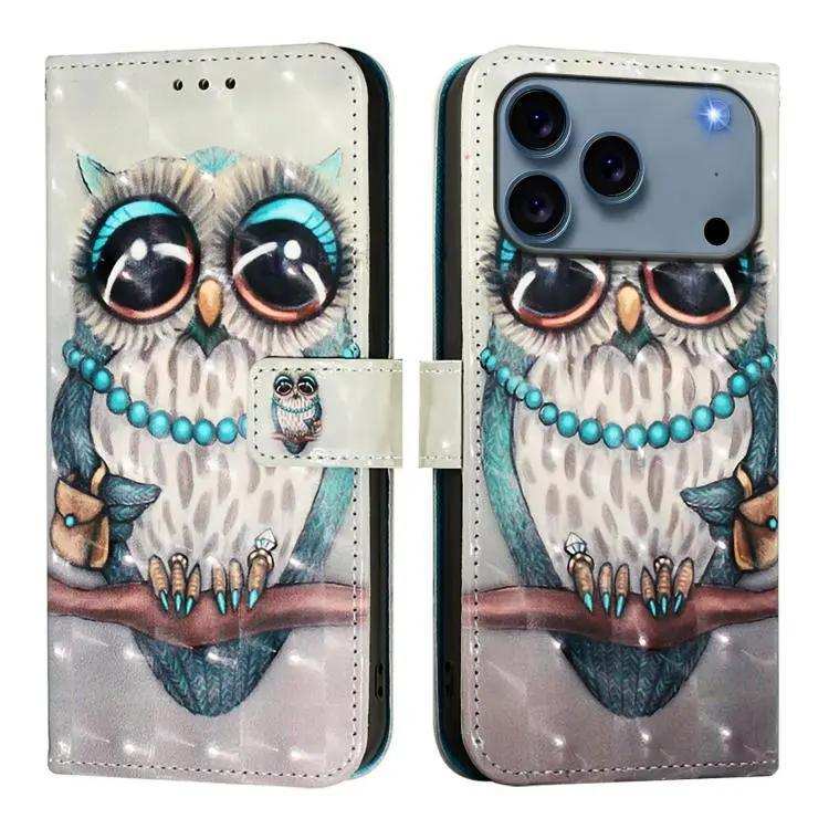 3D Painting Horizontal Flip Leather Phone Case MyMobile