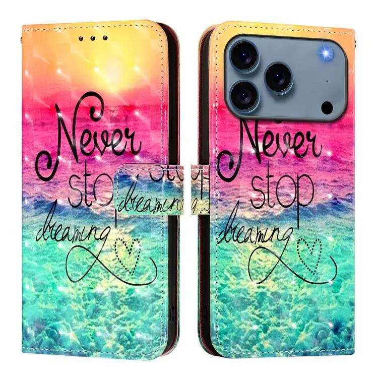 3D Painting Horizontal Flip Leather Phone Case MyMobile