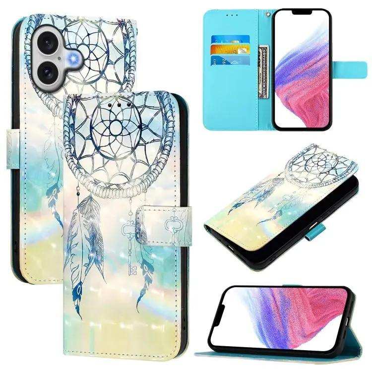 3D Painting Horizontal Flip Leather Phone Case MyMobile