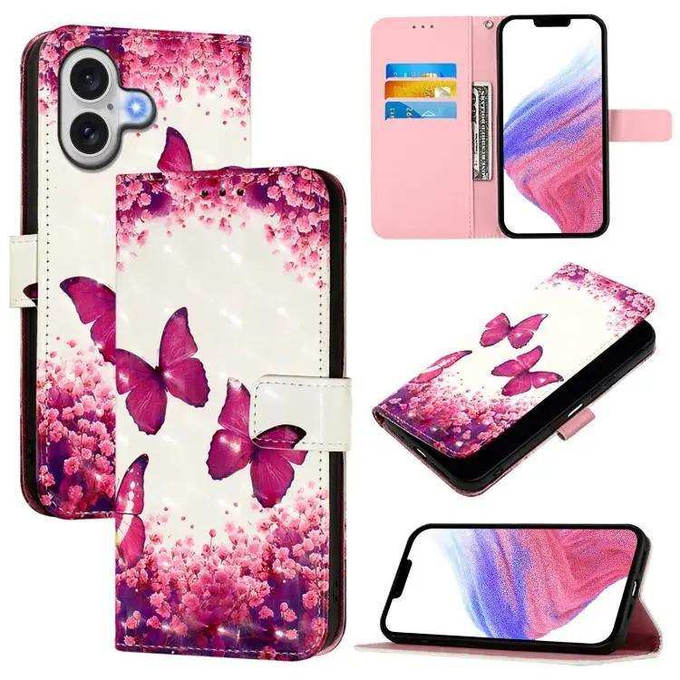 3D Painting Horizontal Flip Leather Phone Case MyMobile