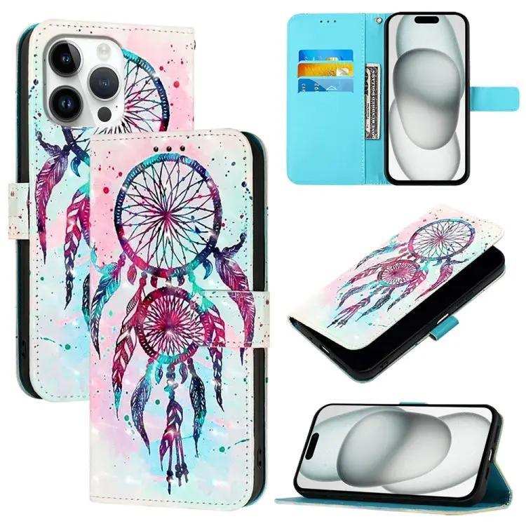 3D Painting Horizontal Flip Leather Phone Case MyMobile
