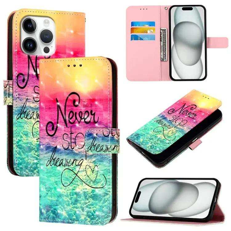 3D Painting Horizontal Flip Leather Phone Case MyMobile