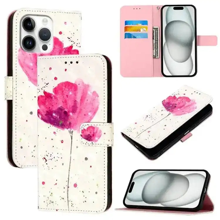 3D Painting Horizontal Flip Leather Phone Case MyMobile