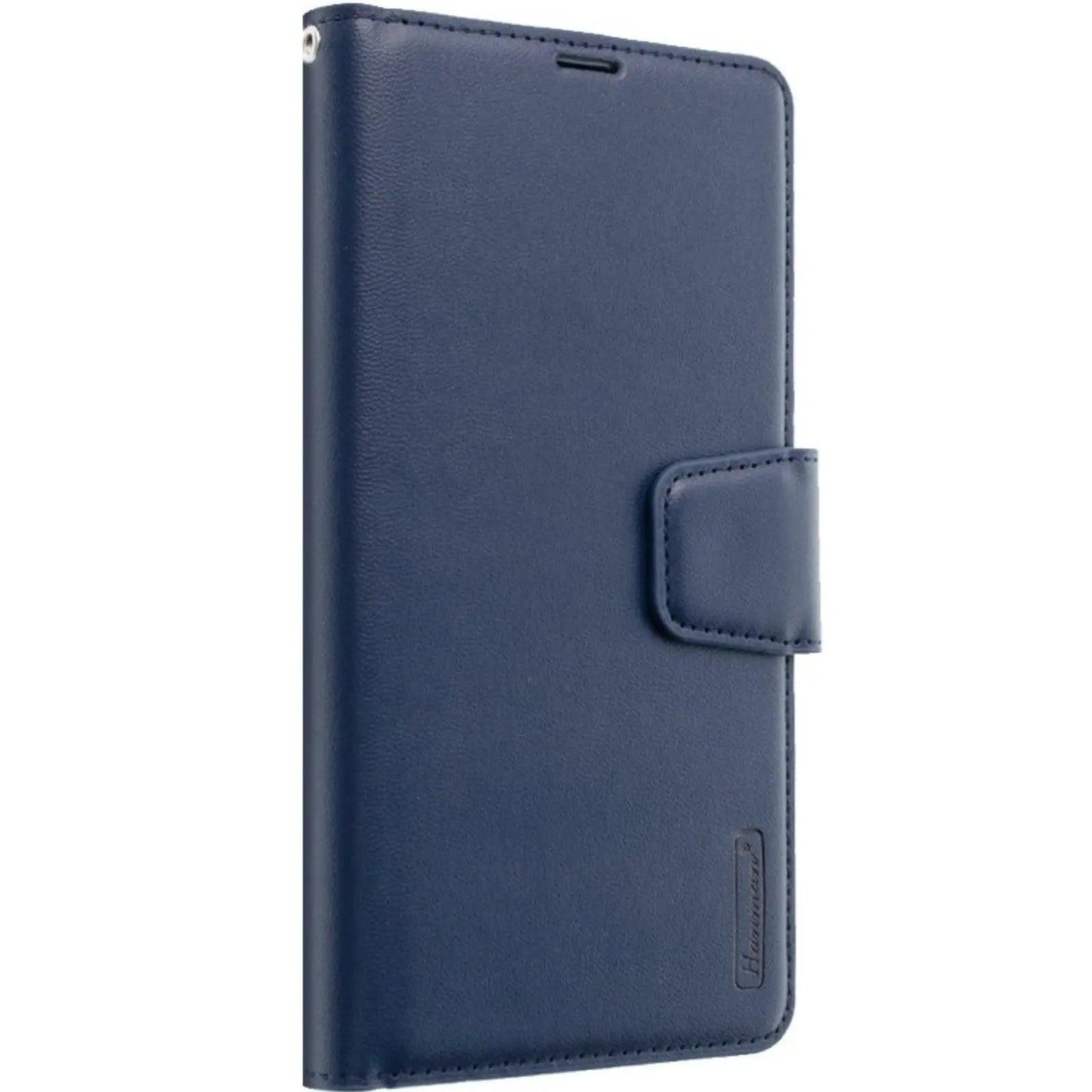 Hanman PU Flip Leather Wallet Cover Case for iPhone 15