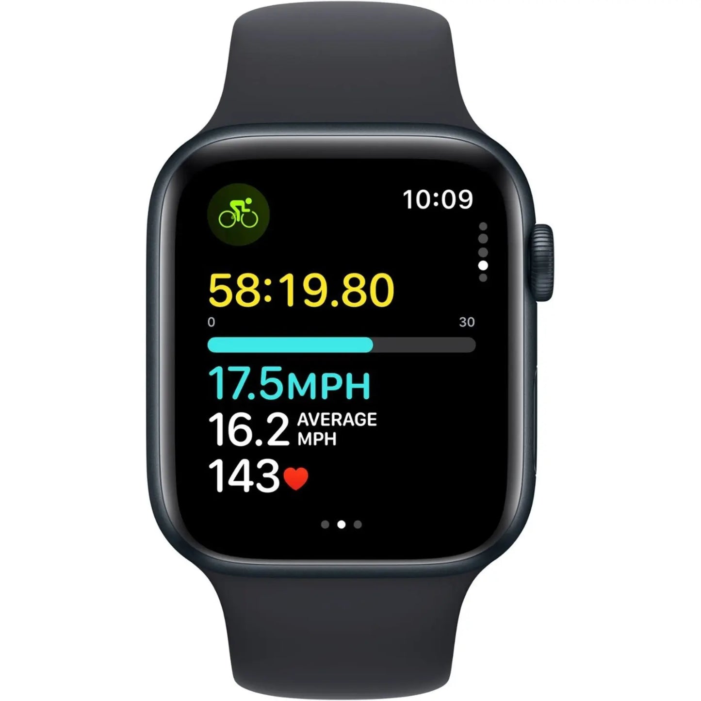 Apple Watch SE (2023) 44mm Midnight(M/L)(MRE93)