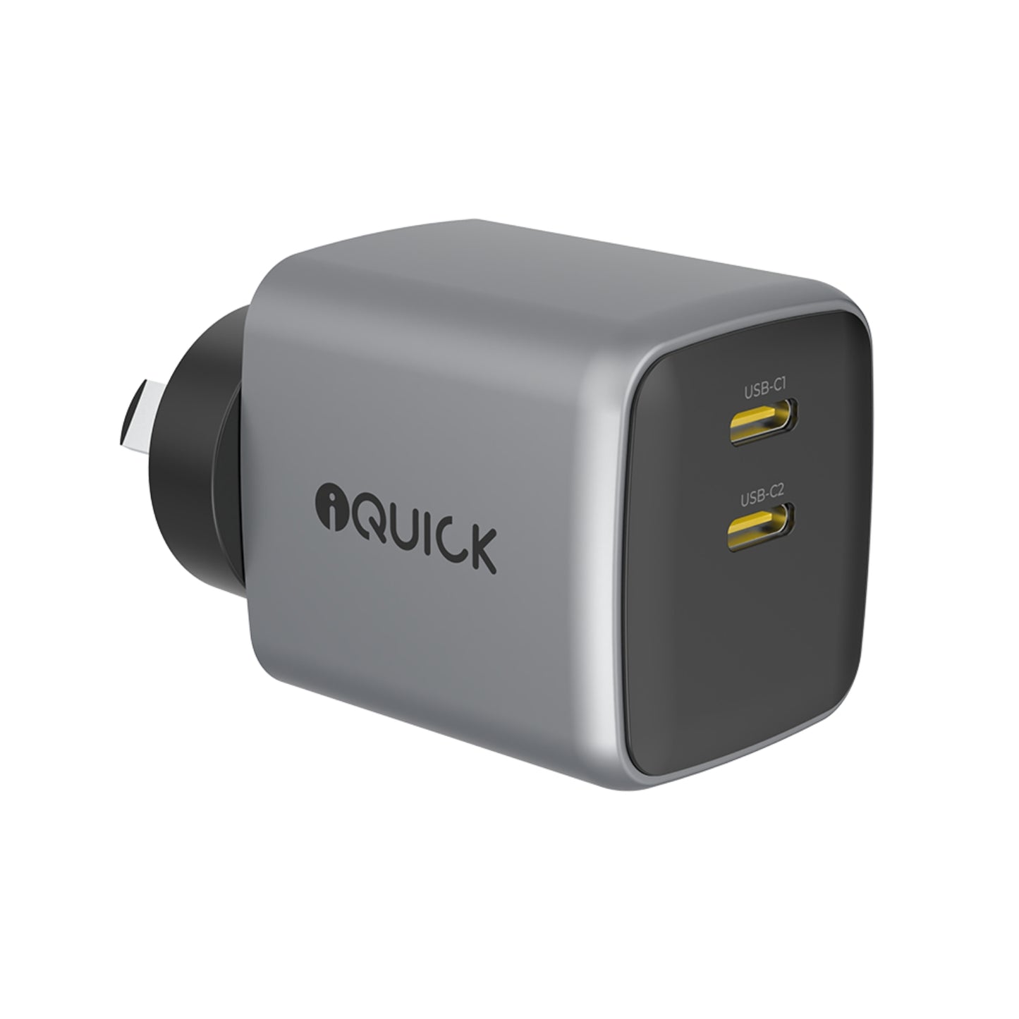 iQuick NANO ENERGY 2 30W PD3.0 Dual USB-C Ports Charging Adapter